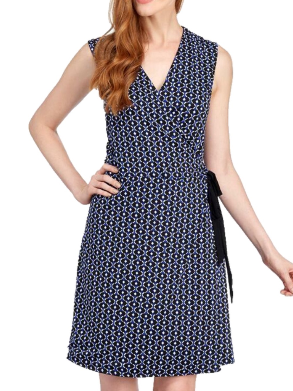 LAUNDRY BY SHELLI SEGAL Reversible Career or Evening Wrap Dress SZ XL NWT